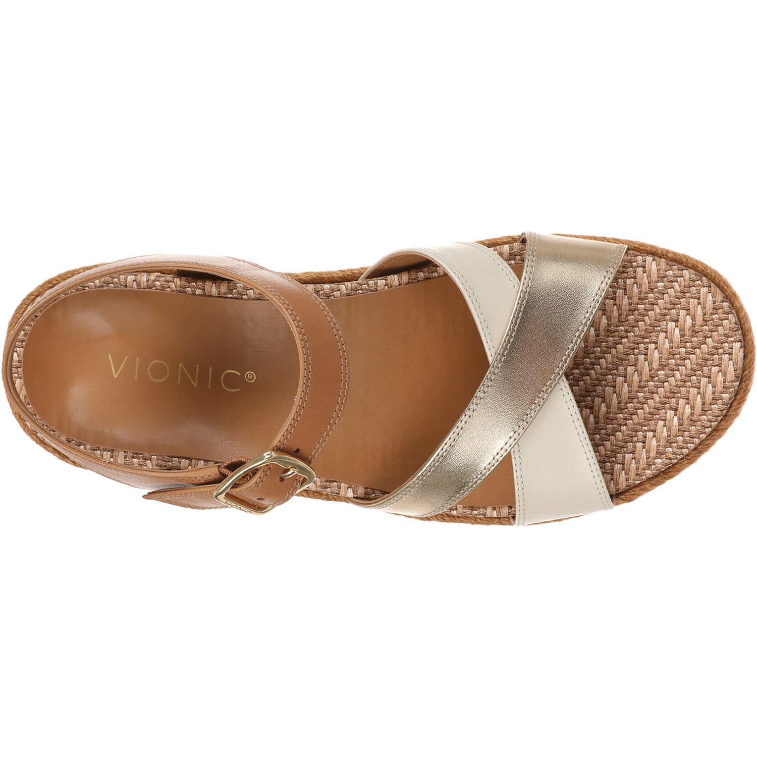 Womens Vionic Mar Camel/Gold Leather – Footwear etc.