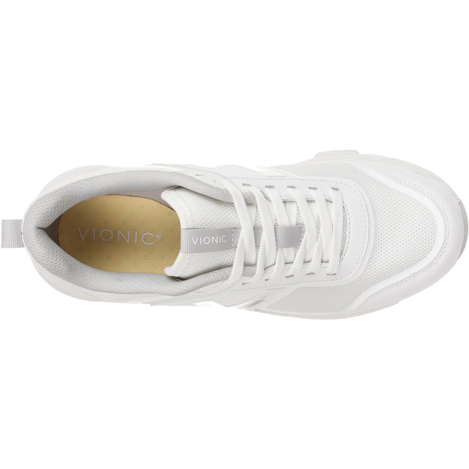 Womens Vionic Vionic Walk Strider Women's Shoes White Mesh White Mesh