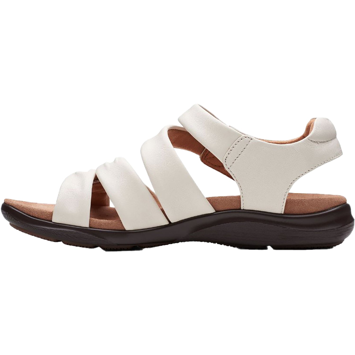 Womens Clarks Women's Clarks Kitly Ave White Leather White Leather