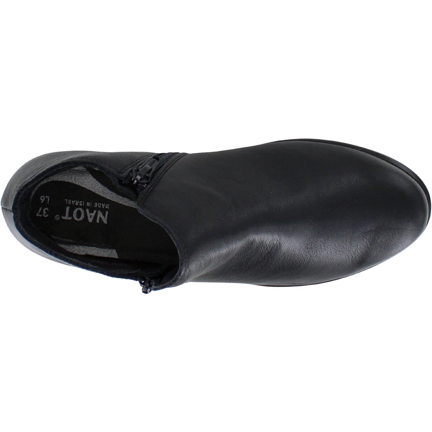 Womens Naot Naot Helm Water Resistant Women's Booties Water Resistant Black Leather Water Resistant Black Leather