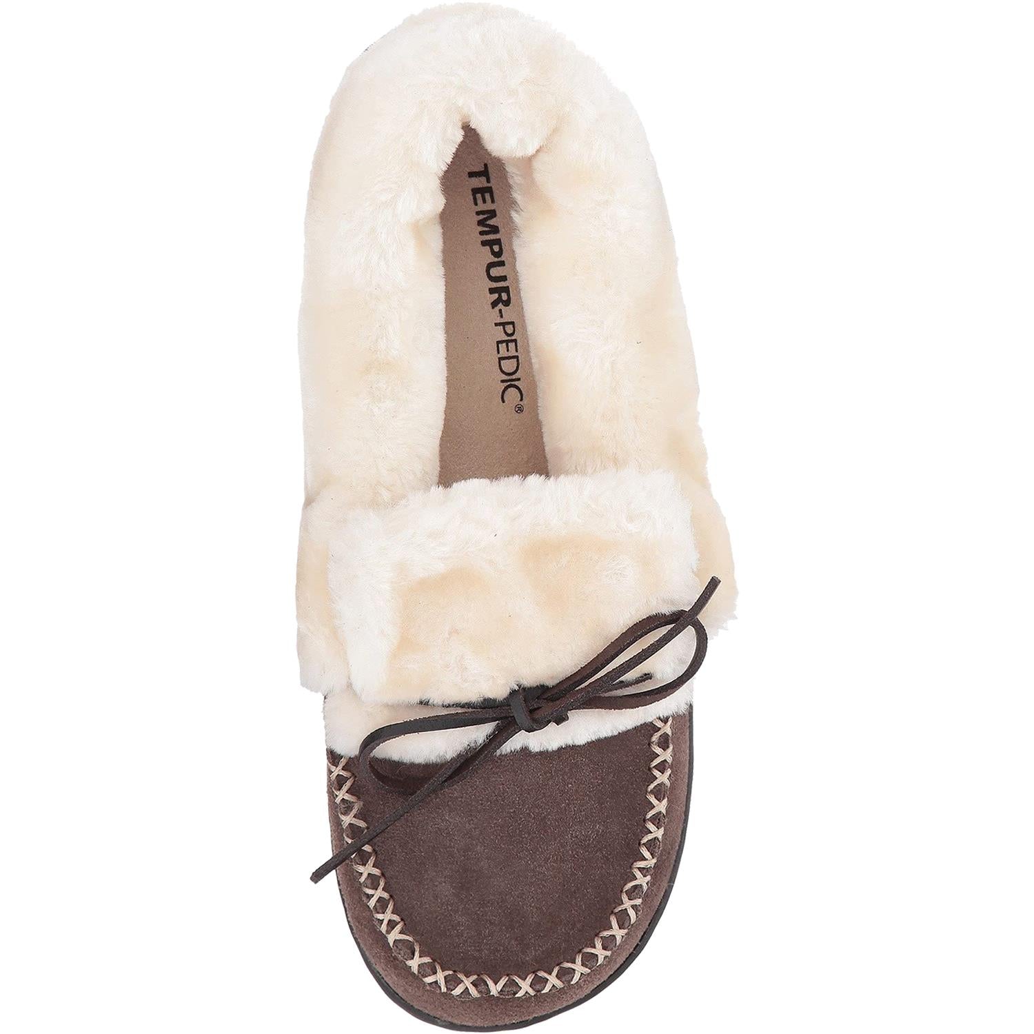 Womens Tempur-pedic Tempur-Pedic Laurin Women's Slippers Grey Suede Grey Suede