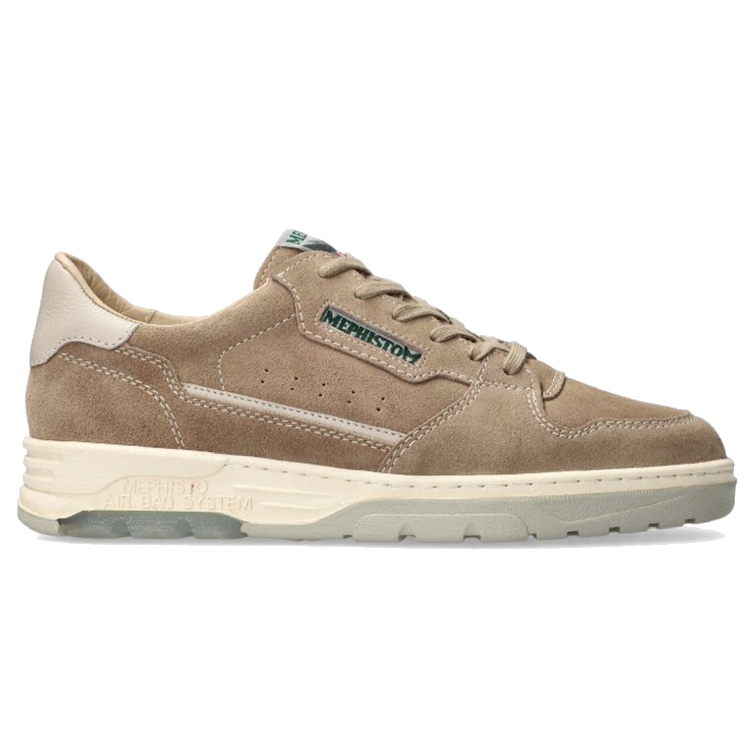 Mens Mephisto Men's Marius Taupe Velour Taupe Velour