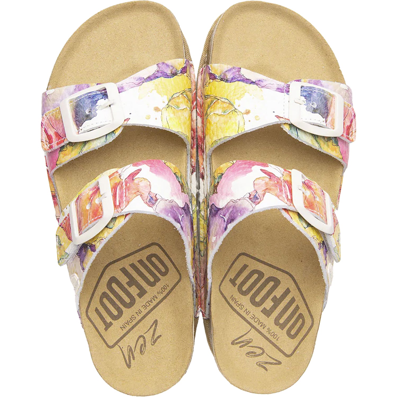 Womens On foot Women's On Foot 1110 Aurora Flowers Leather Flowers Leather