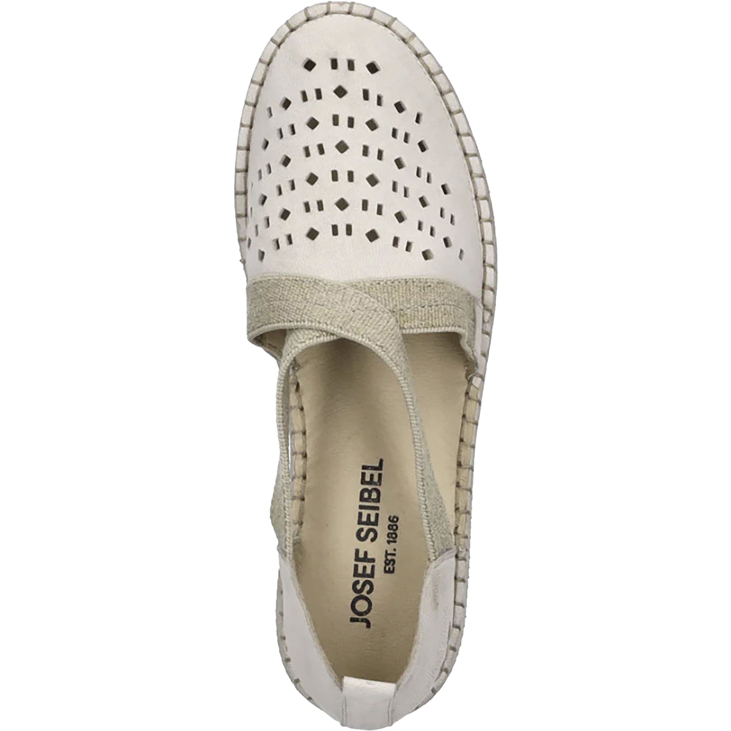 Womens Josef seibel Josef Seibel Sofie 44 Women's Slip On Shoes Off White Leather Off White Leather