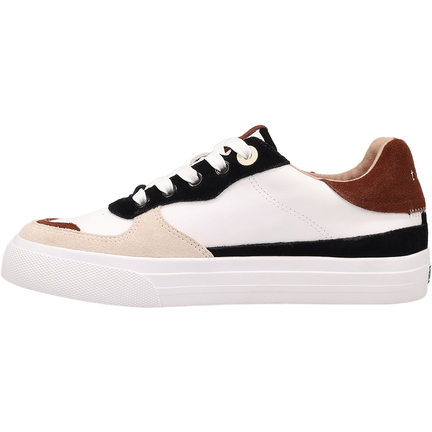 Womens Taos Taos Pop Soul Women's Sporty Lace Up Shoes Black/Brown Multi Black/Brown Multi