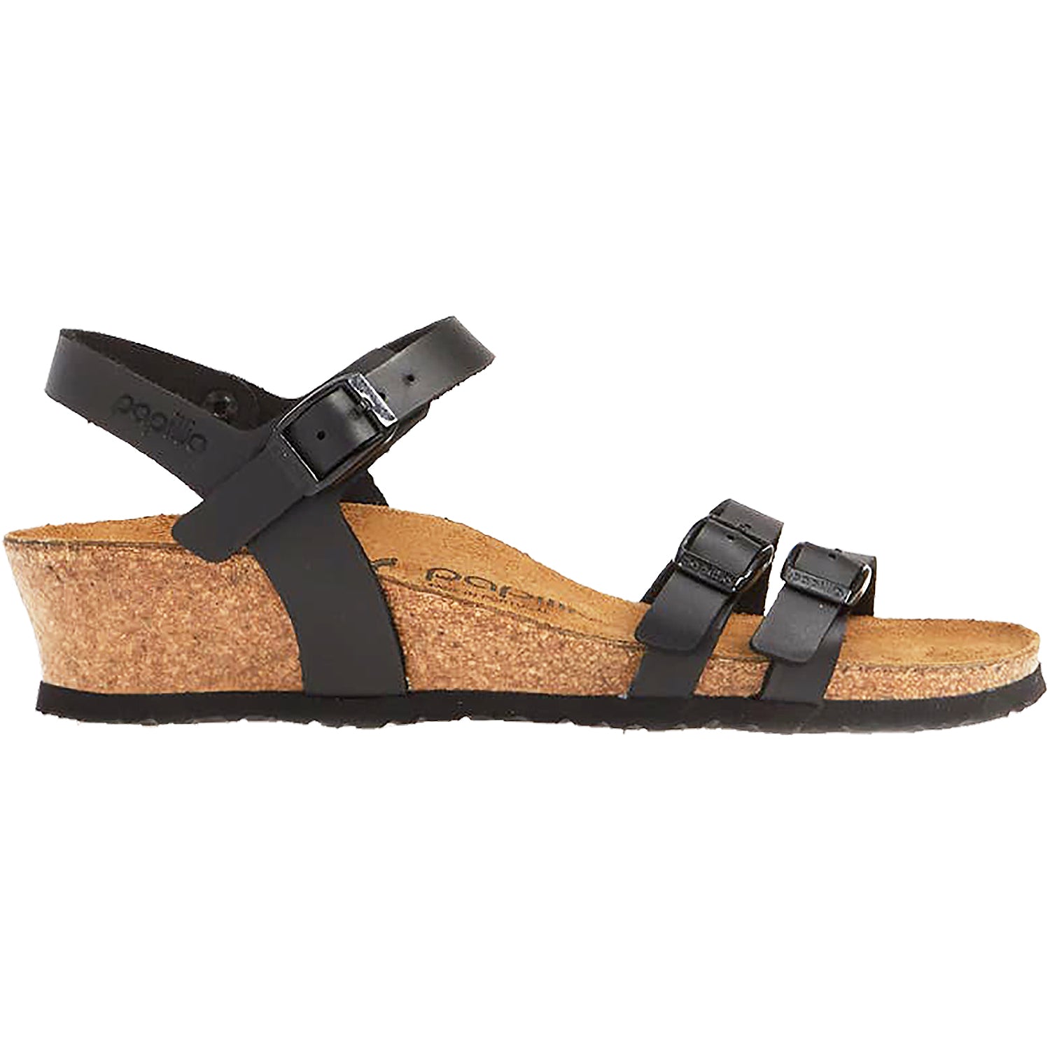 Womens Birkenstock Birkenstock Lana Women's Sandals Black Leather Black Leather