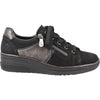 Womens Rieker Women's Rieker 48700-00 Doris 00 Black/Antik Leather/Synthetic Black/Antik Leather/Synthetic