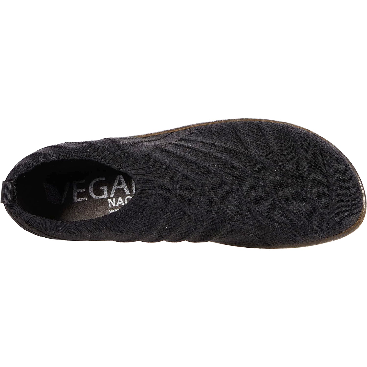 Womens Naot Naot Okahu Women's Slip On Shoes Black Knit Fabric Black Knit Fabric