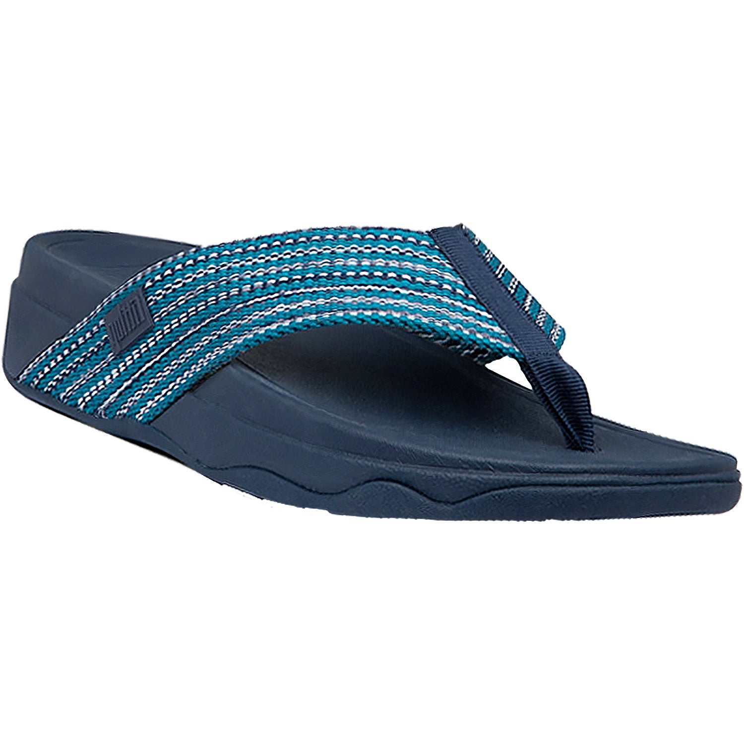 Womens Fit flop Women's FitFlop Surfa Sea Blue Fabric Sea Blue Fabric