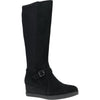 Womens Dansko Dansko Shelia Women's Tall Waterproof Boots Black Waterproof Suede Black Waterproof Suede