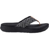 Womens Reef Reef Cushion Cloud TX Women's Thong Sandals Black Geo Synthetic Black Geo Synthetic