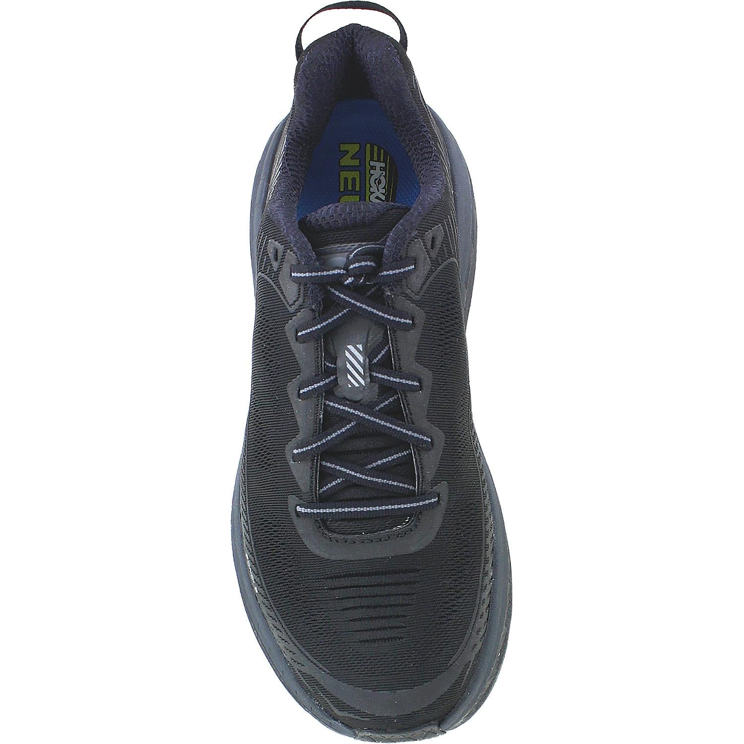 Mens Hoka one one Men's Hoka One One Bondi 5 Black/Anthracite Mesh (Neutral Support) Black/Anthracite Mesh