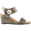 Womens Taos Taos Carousel 2 Women's Wellness Sandals Graphite Leather Graphite Leather