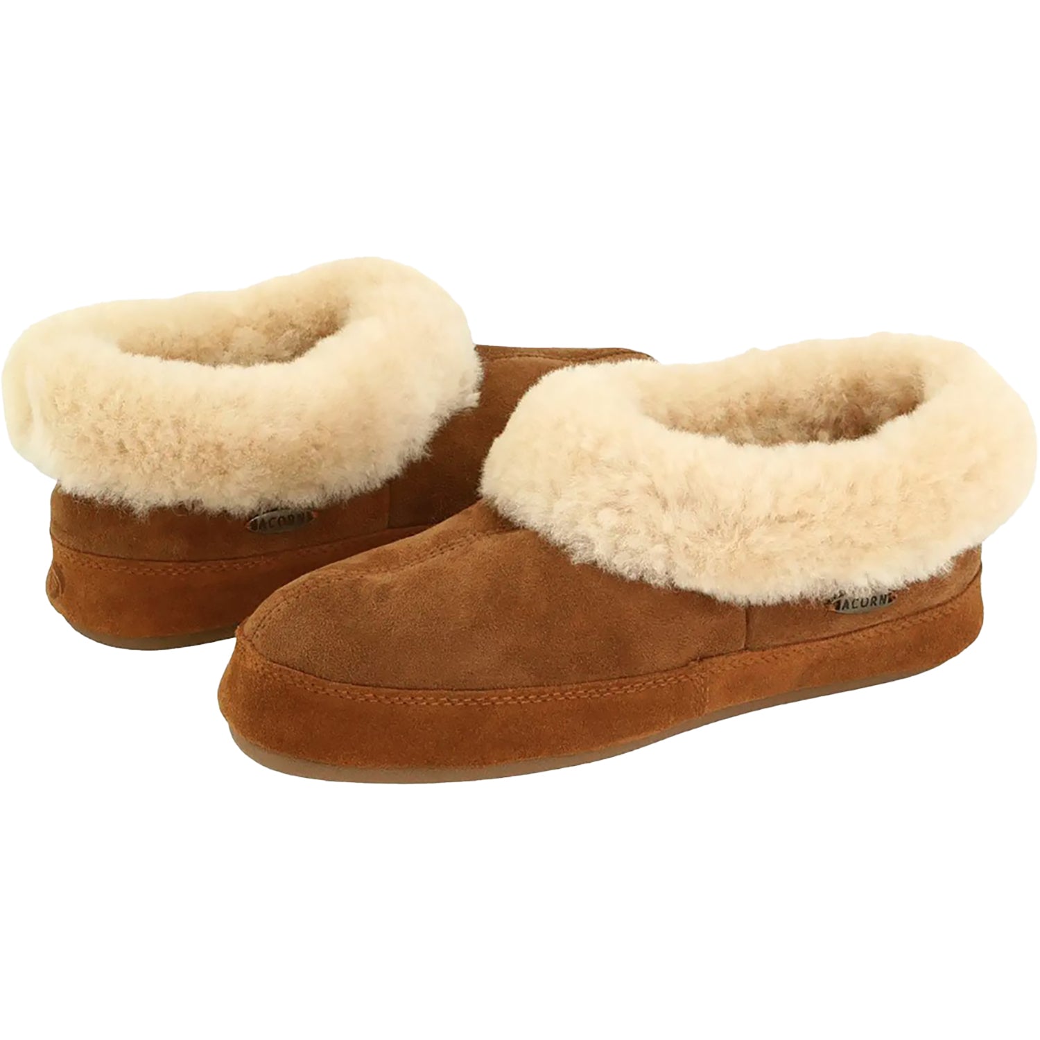 Womens Acorn Acorn Oh Ewe Sheepskin Women's Slippers Walnut Walnut