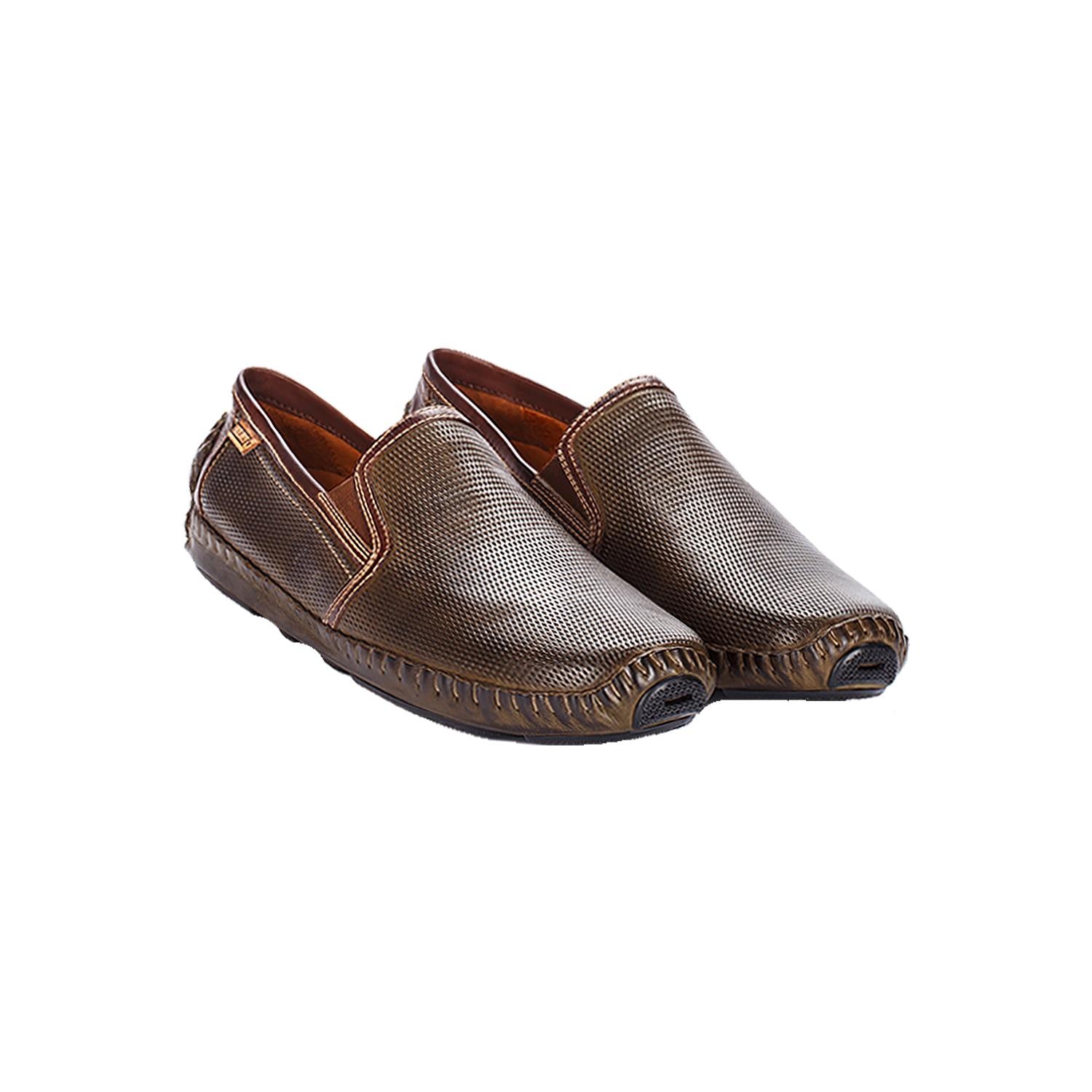 Mens Pikolinos Pikolinos Jerez 09Z-3090 Men's Slip Ons Seaweed Leather Seaweed Leather