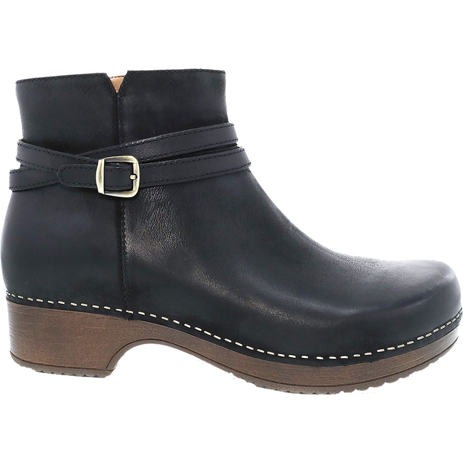 Womens Dansko Dansko Brook Women's Boots Black Burnished Nubuck Black Burnished Nubuck