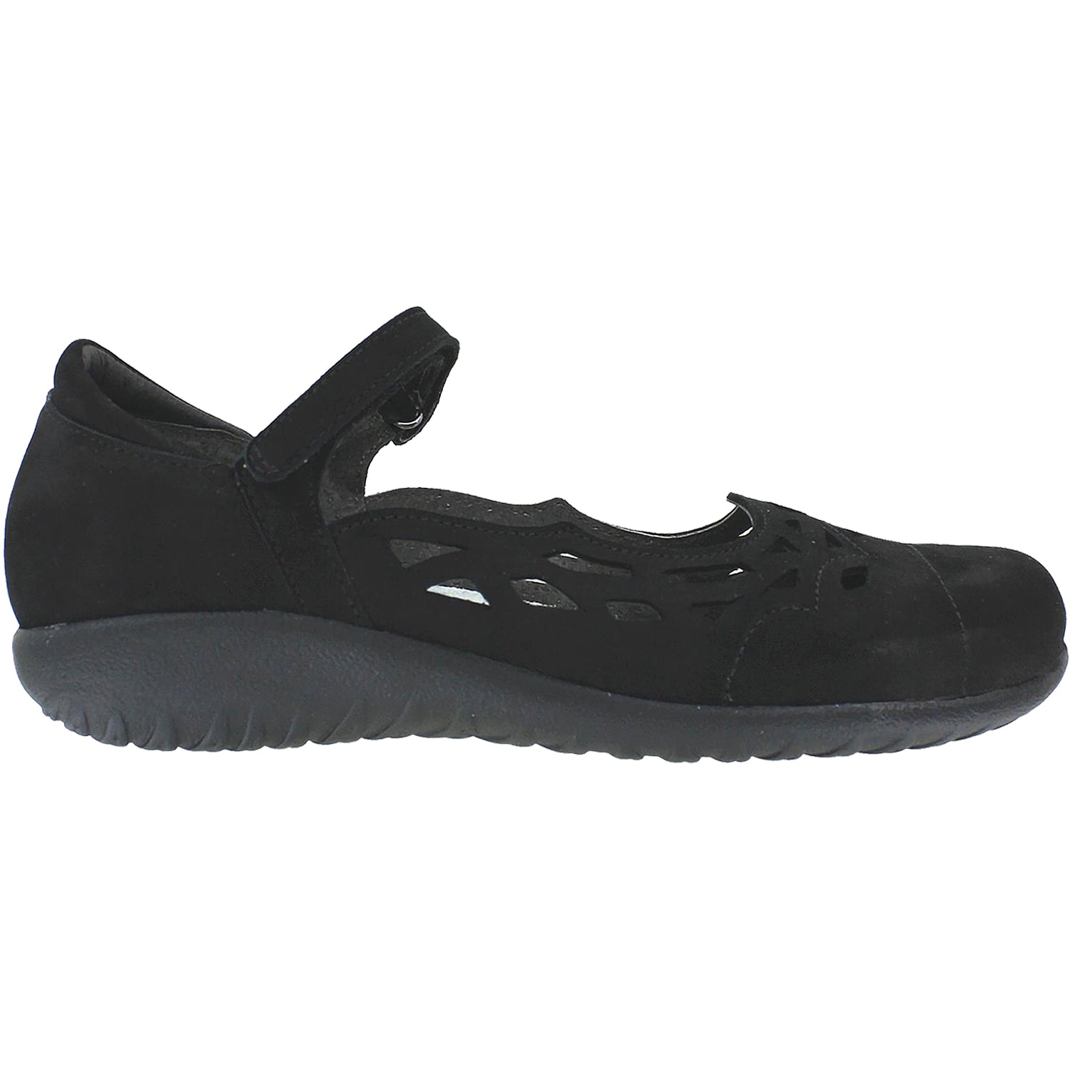 Women's Naot Agathis Black Velvet Nubuck – Footwear etc.