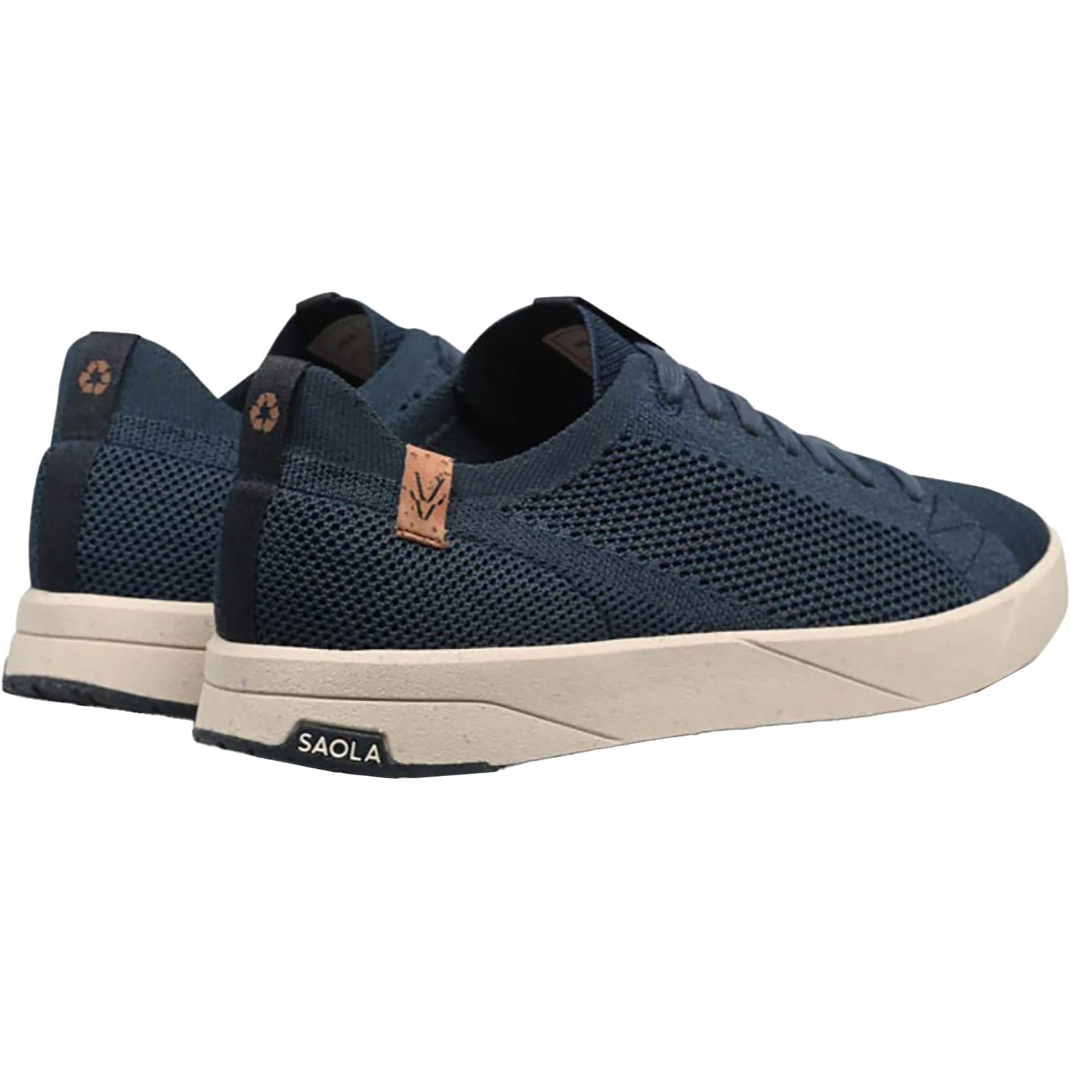 Mens Saola Saola Cannon Knit 20 Men's Vegan Sneakers Blue Blue