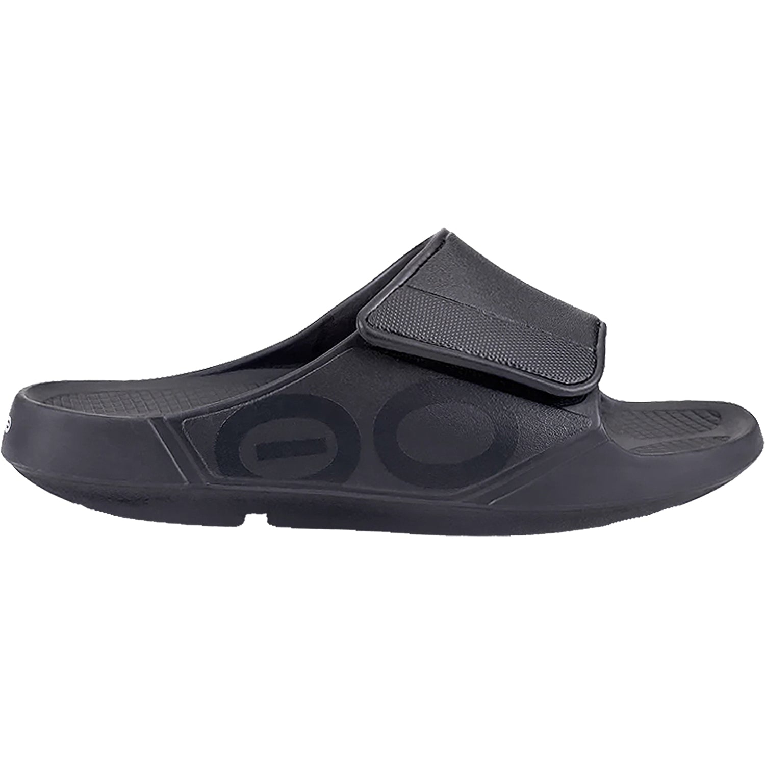 Unisex Oofos Unisex OOFOS OOahh Sport Flex Black Matte Synthetic Black Synthetic