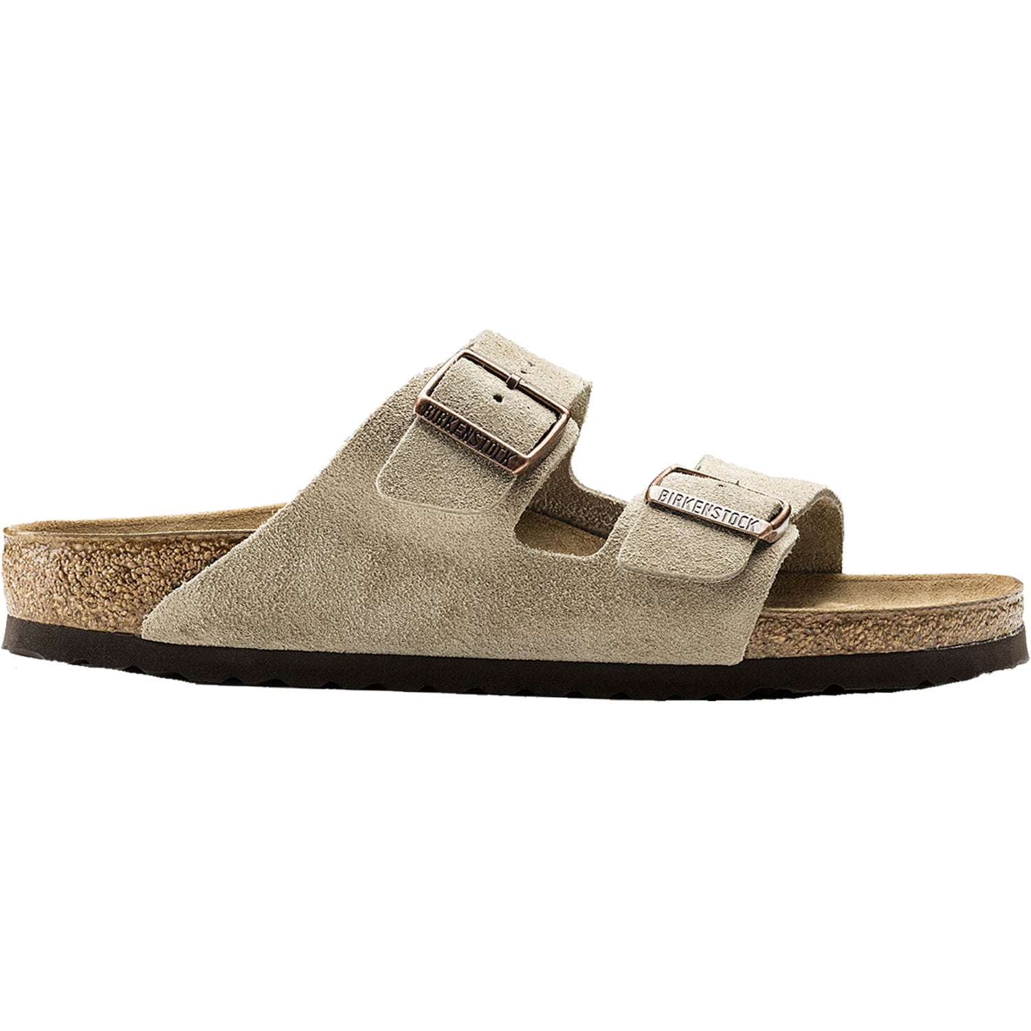 Unisex Birkenstock Birkenstock Arizona Unisex Sandals Taupe Suede Taupe Suede