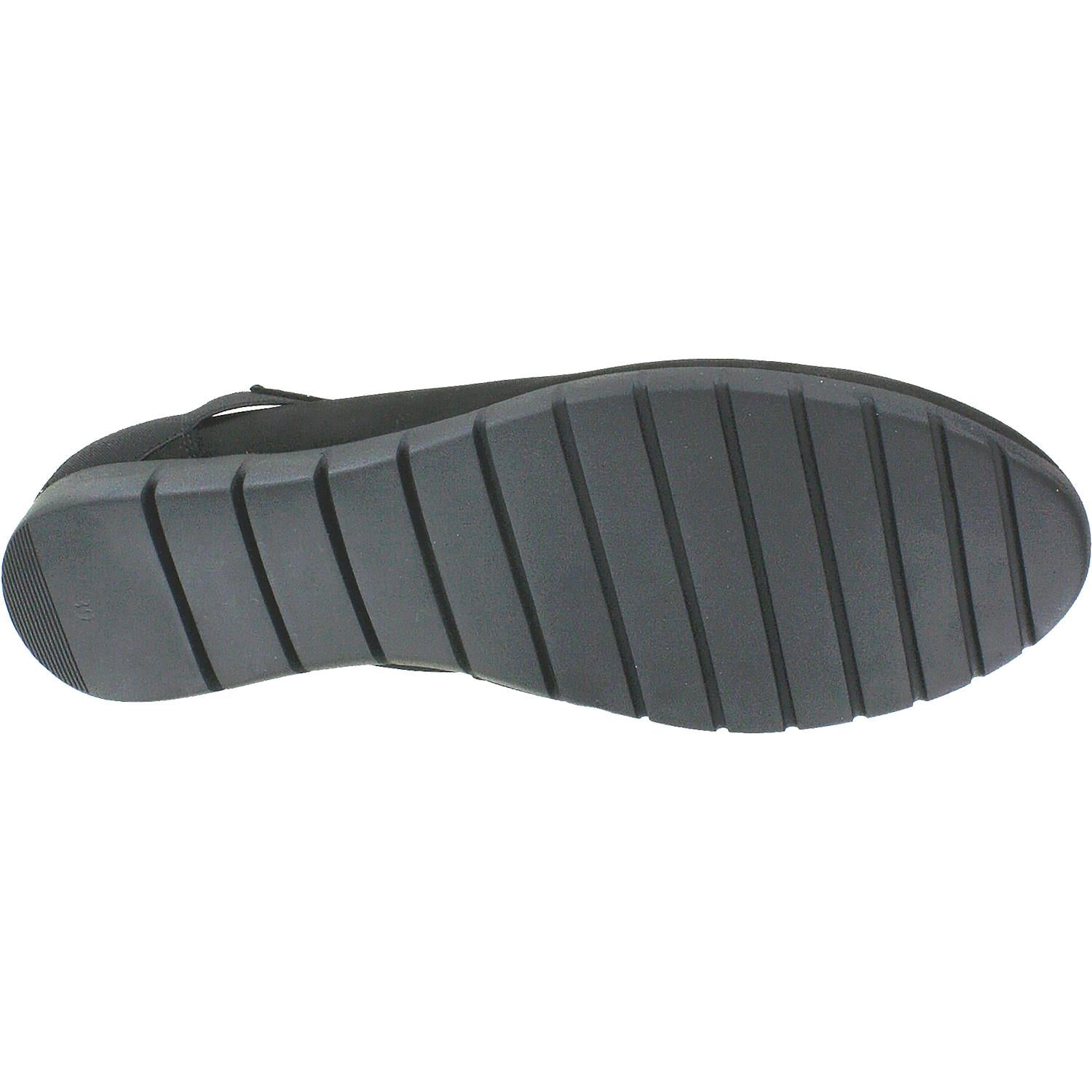 Womens Sabrinas Women's Sabrinas Bruselas 85035 with Removable Arch Support Footbed Black Suede Black Suede