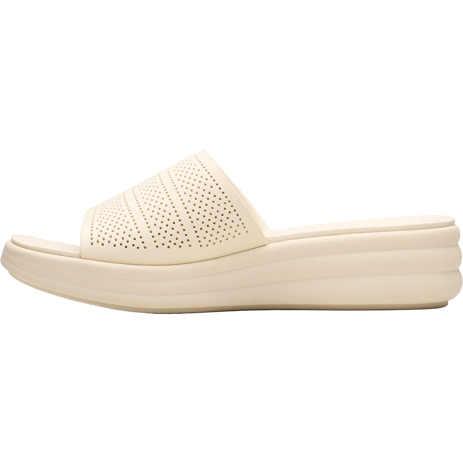 Womens Clarks Women's Clarks Drift Twist Cream Synthetic Cream