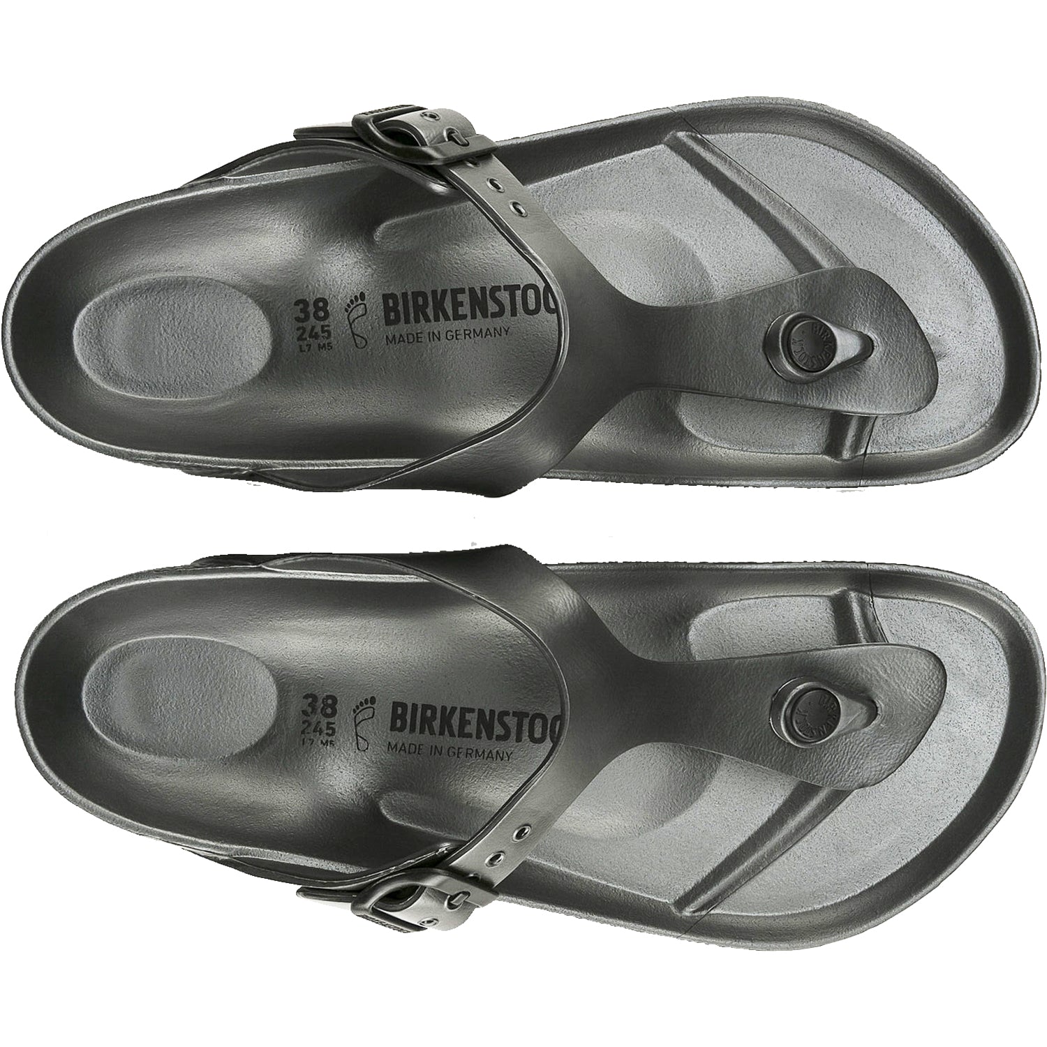 Birkenstock Gizeh EVA アンスラサイト 41 Gizeh Essentials EVA Metallic Anthracite | BIRKENSTOCK