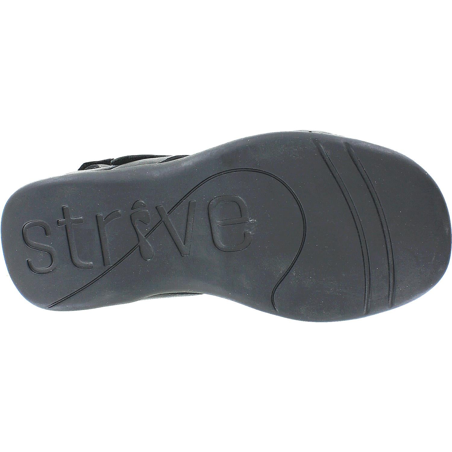 Womens Strive Women's Strive Montana Black Leather Black Leather