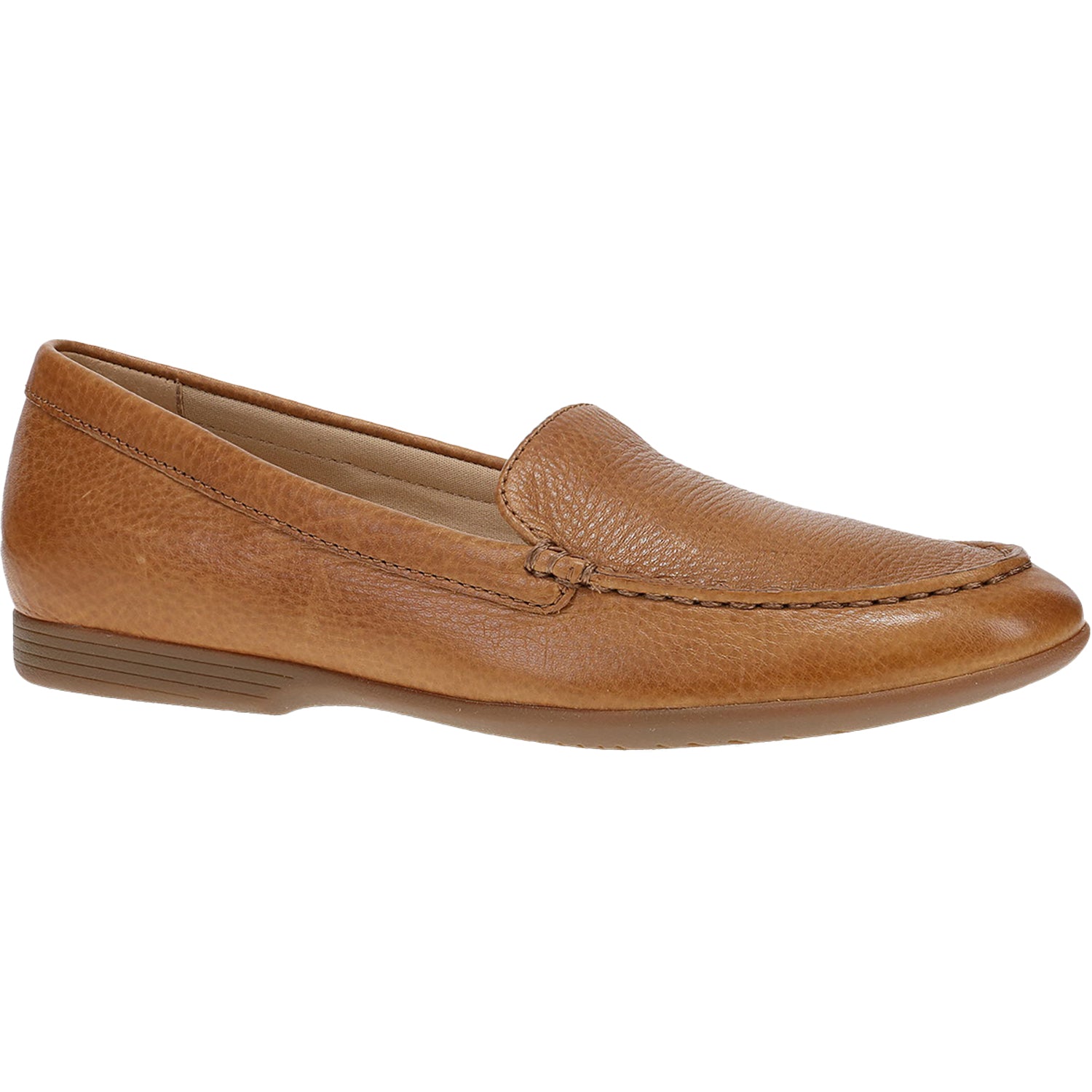Womens Dansko Dansko Lorri Women's Loafers Tan Leather Tan Waxy Milled Leather