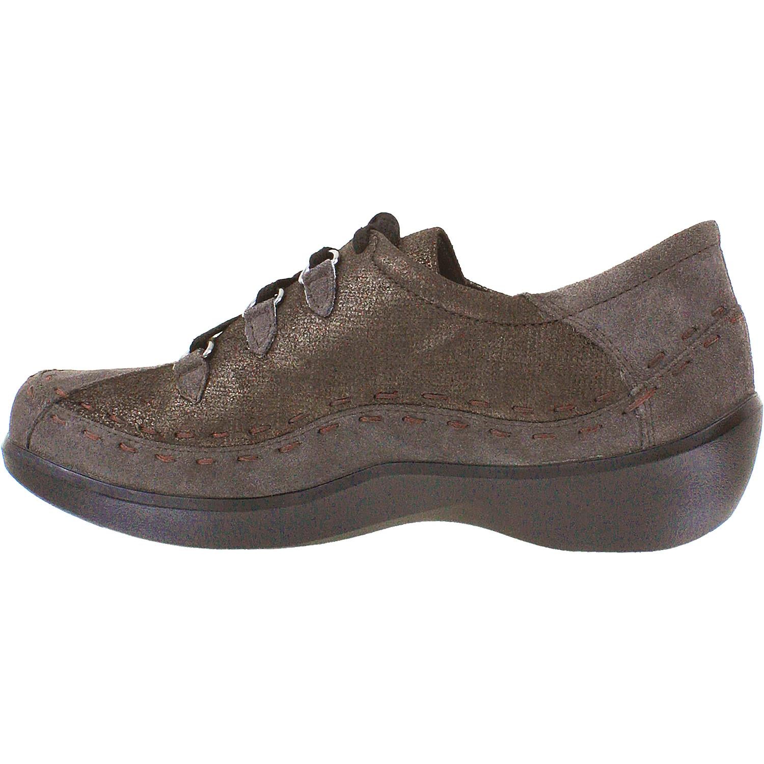 Womens Ziera Ziera Allsorts Women's Walking Shoes Espresso Metallic Suede/Grig Nubuck Espresso Metallic Suede/Grig Nubuck