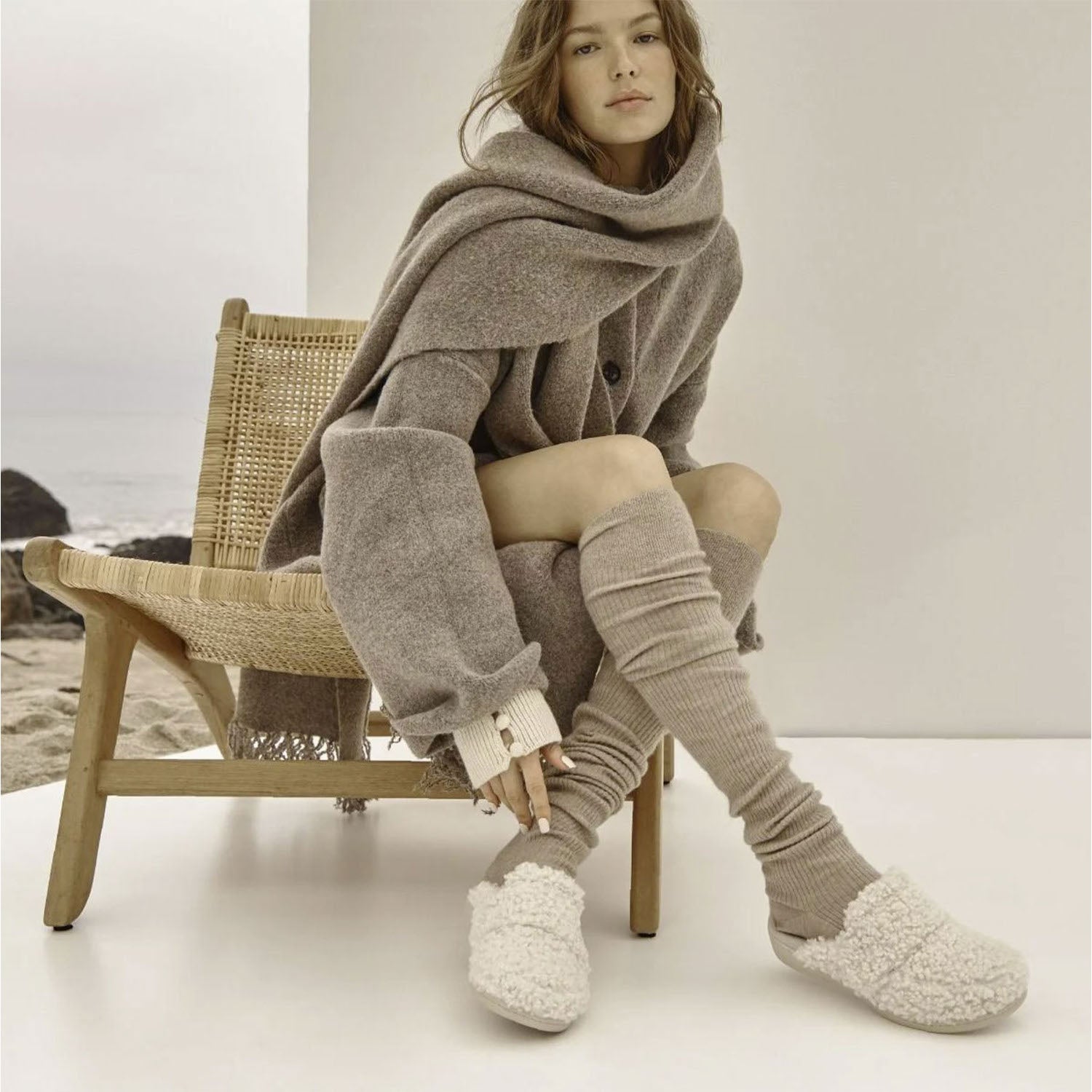 Womens Vionic Women's Vionic Gemma II Light Grey Flannel Light Grey Flannel