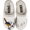 Womens Haflinger Haflinger Songbird Women's Slippers Silver Grey Silver Grey