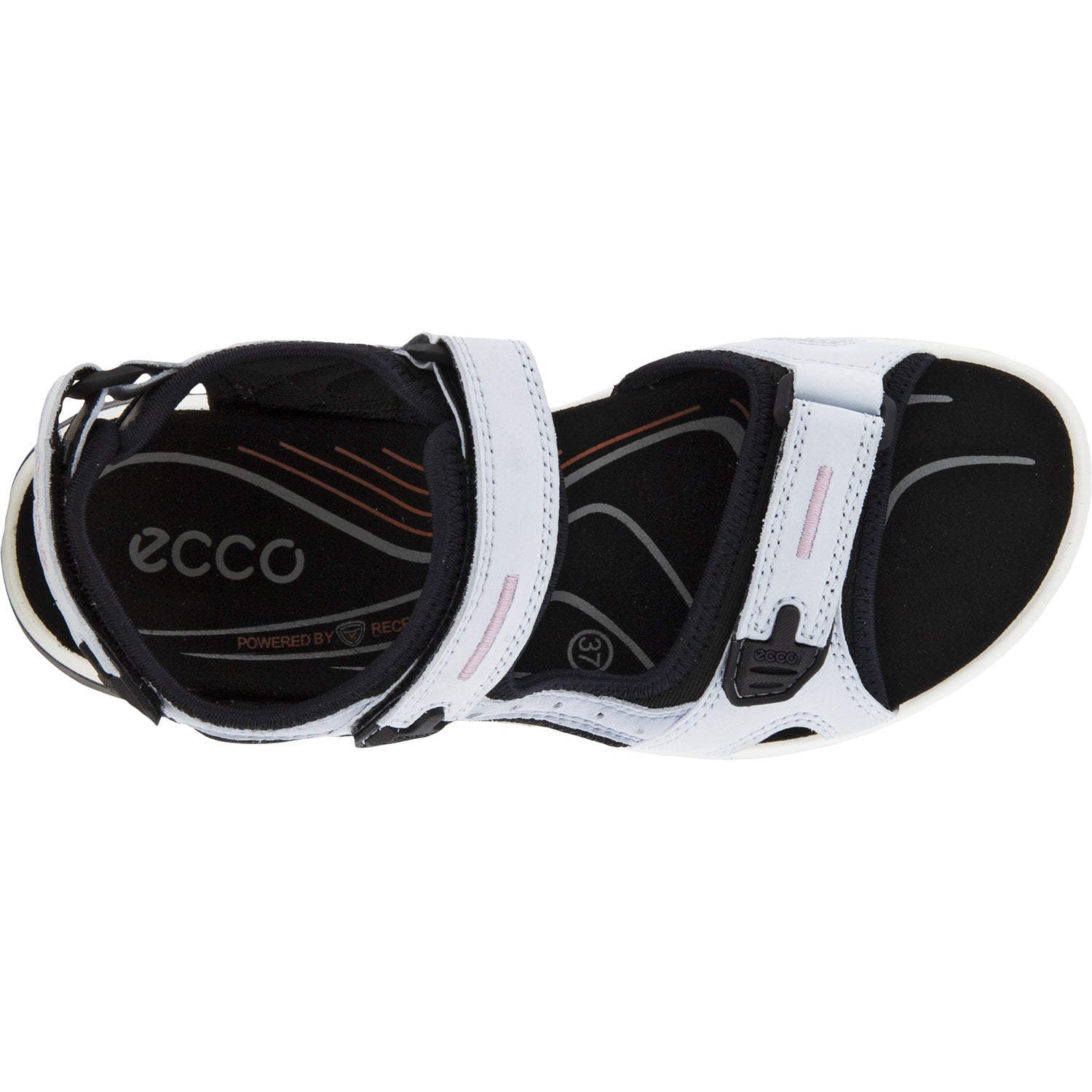 Womens Ecco ECCO Yucatan Women's Outdoor Sandals Air/Dusty Blue Nubuck Air/Dusty Blue Nubuck