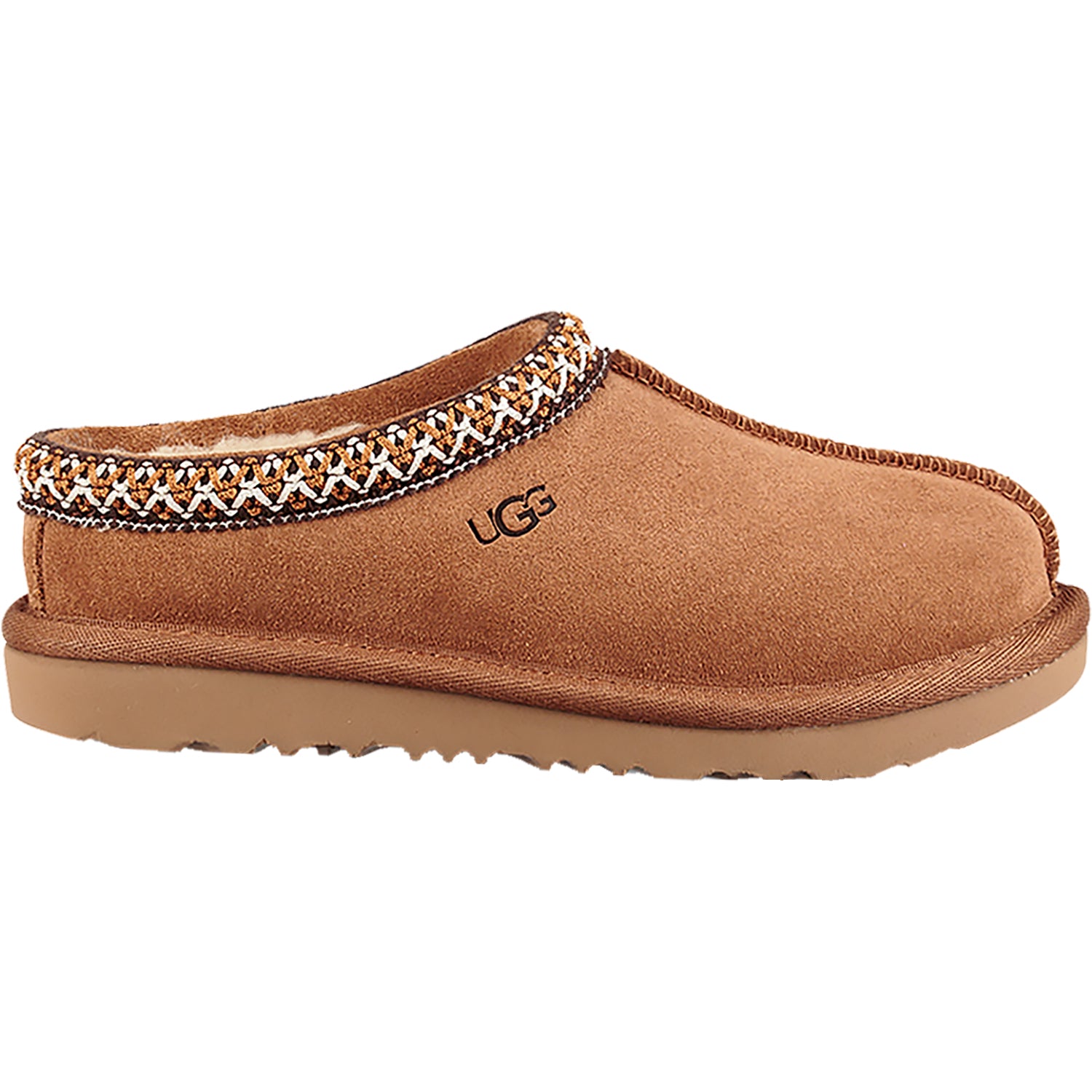 Kids Ugg UGG Tasman II Kids' Slippers Chestnut Suede Chestnut Suede
