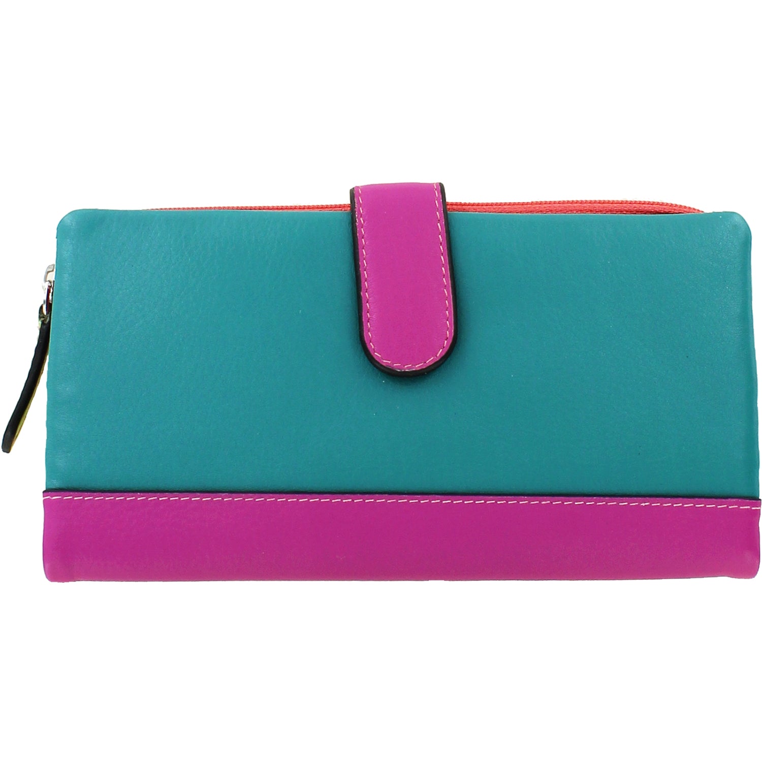 Womens Ili new york ili New York Smartphone Wallet Purse Paradise Multi Leather Paradise Multi Leather