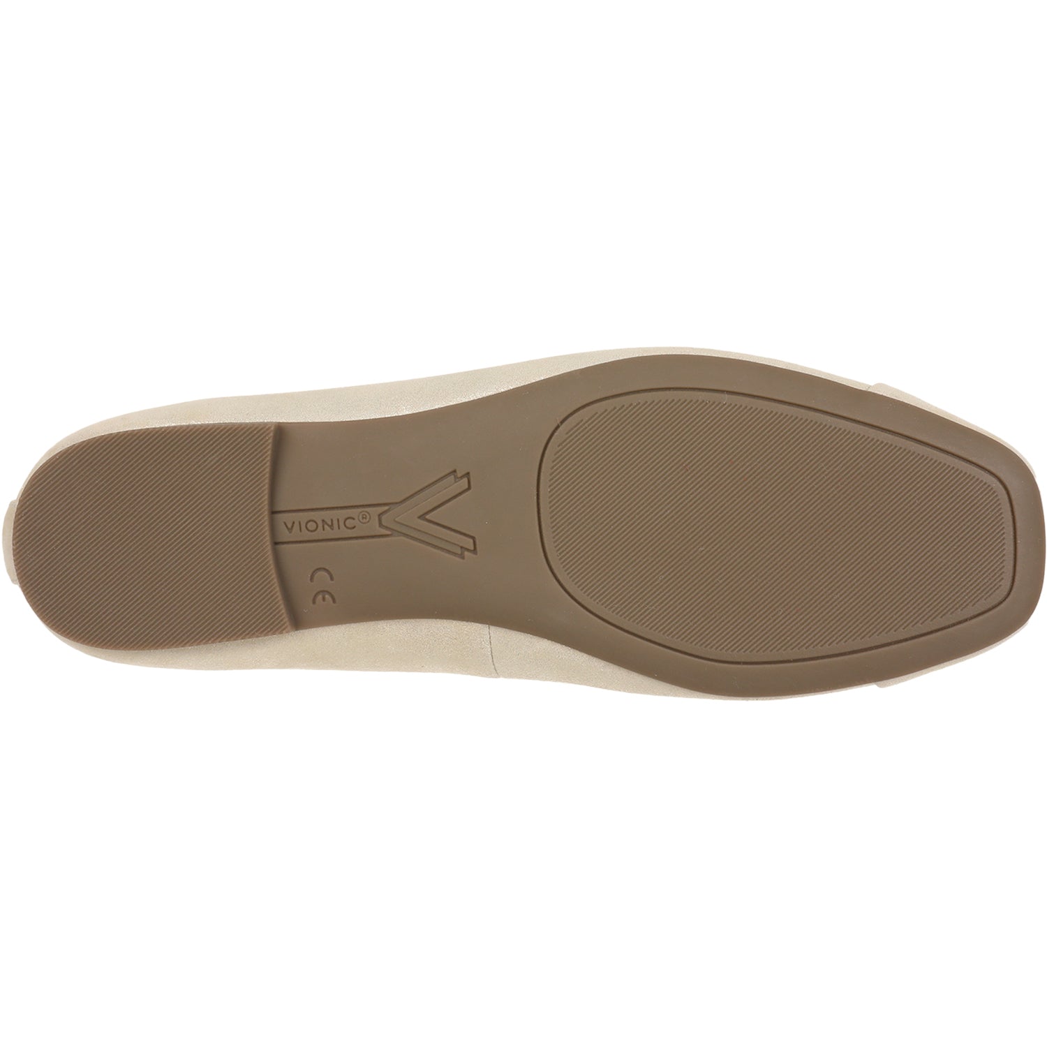 Womens Vionic Vionic Klara Women's Slip On Flats Gold Leather Gold Leather