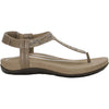 Womens Aetrex Women's Aetrex Marni Taupe With Embellishments Synthetic Taupe With Embellishments Synthetic