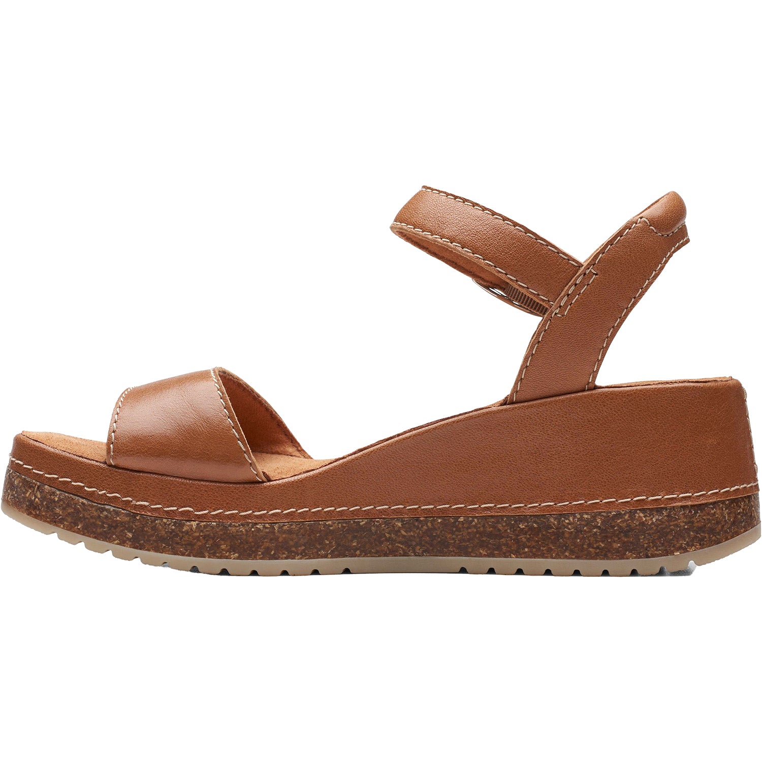 Womens Clarks Women's Clarks Kassanda Lily Tan Leather Tan Leather