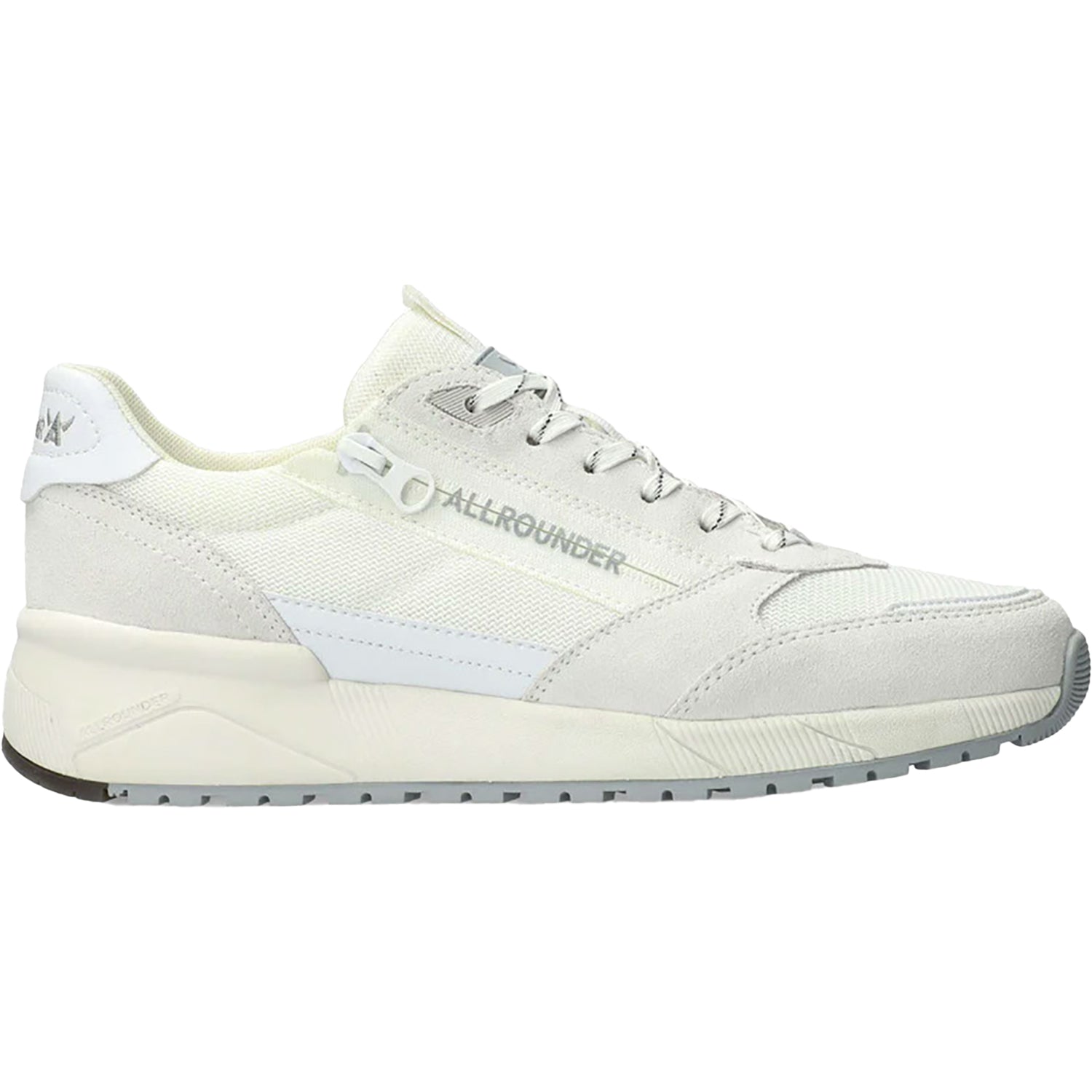 Mens Allrounder by mephisto Allrounder by Mephisto Scarmaro Men's Lace Up Shoes Blanc/Blanc Suede Blanc/Blanc Suede