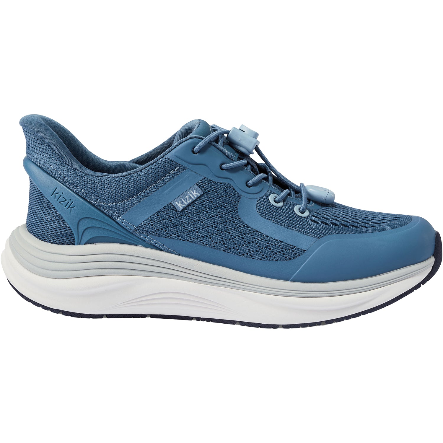 Womens Kizik KIZIK London Women's Athletic Shoes Coronet Blue Mesh Coronet Blue Mesh