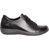 Womens Aetrex Aetrex Dana Women's Lace Up Shoes Oxfords Black Leather Black Leather