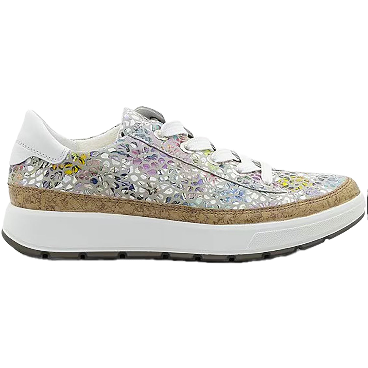 Womens Ara shoes Ara Rem Women's Sneaker Multicolor Konfettikid Leather Multicolor Konfettikid Leather