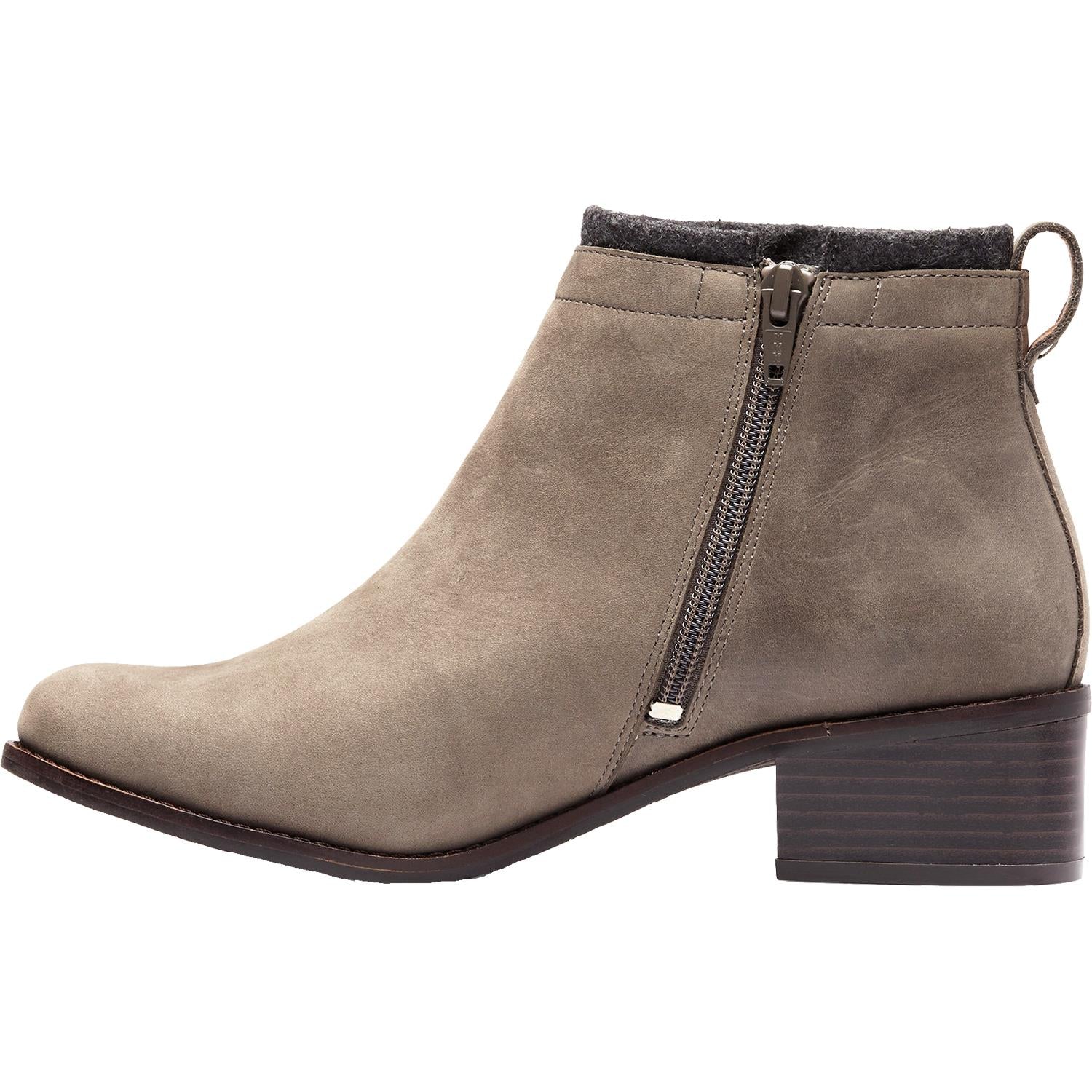 Womens Vionic Vionic Joslyn Women's Waterproof Boots Charcoal Leather Charcoal Leather