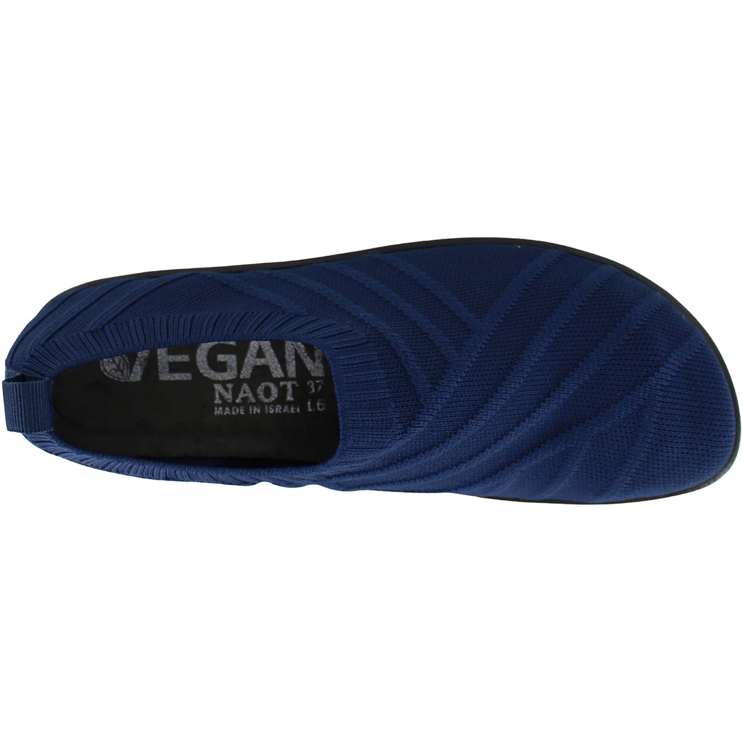 Womens Naot Naot Okahu Women's Slip On Shoes Navy Knit Fabric Navy Knit Fabric