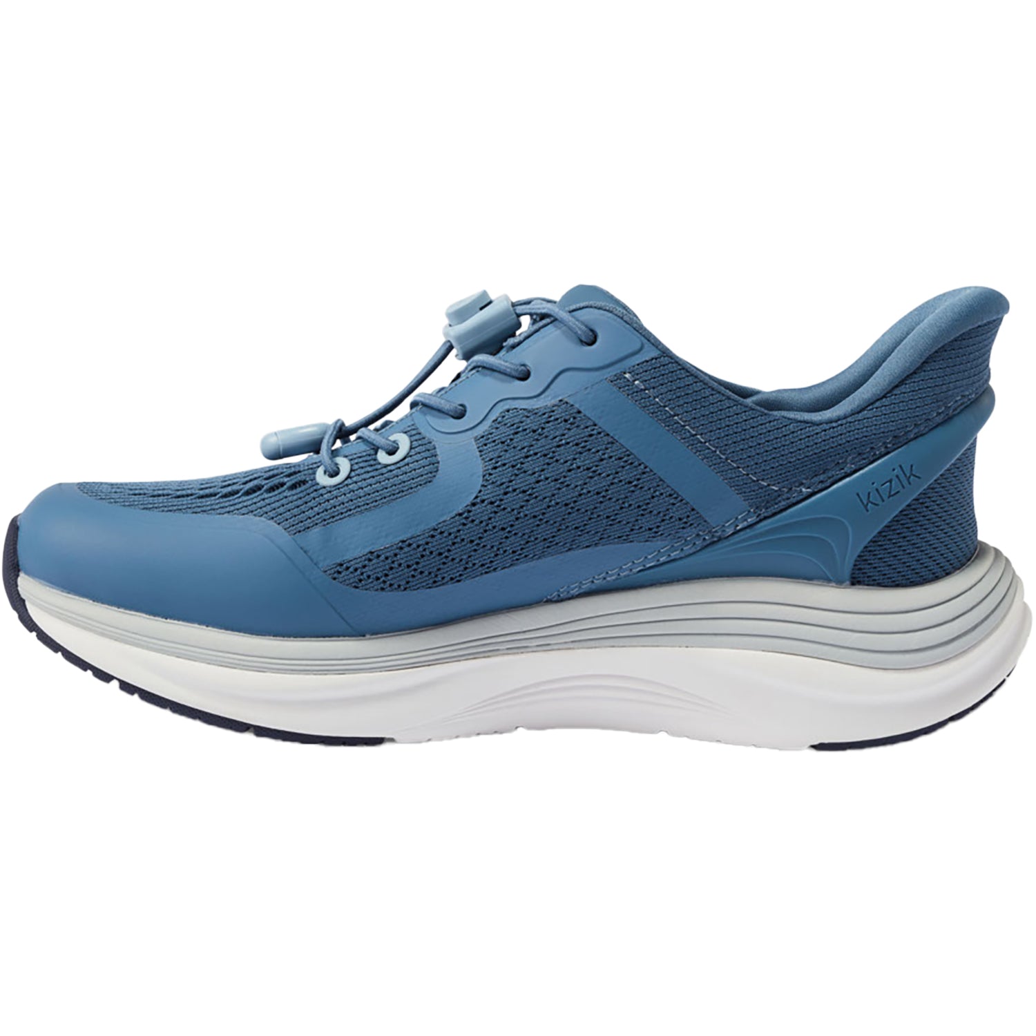 Womens Kizik KIZIK London Women's Athletic Shoes Coronet Blue Mesh Coronet Blue Mesh
