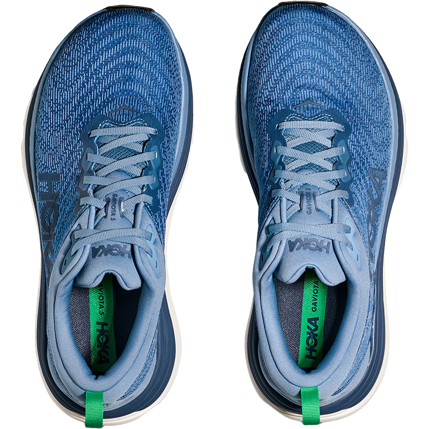 Mens Hoka one one Men's Hoka Gaviota 5 Men Downpour/Thunder Cloud (Stability Support) Downpour/Thunder Cloud