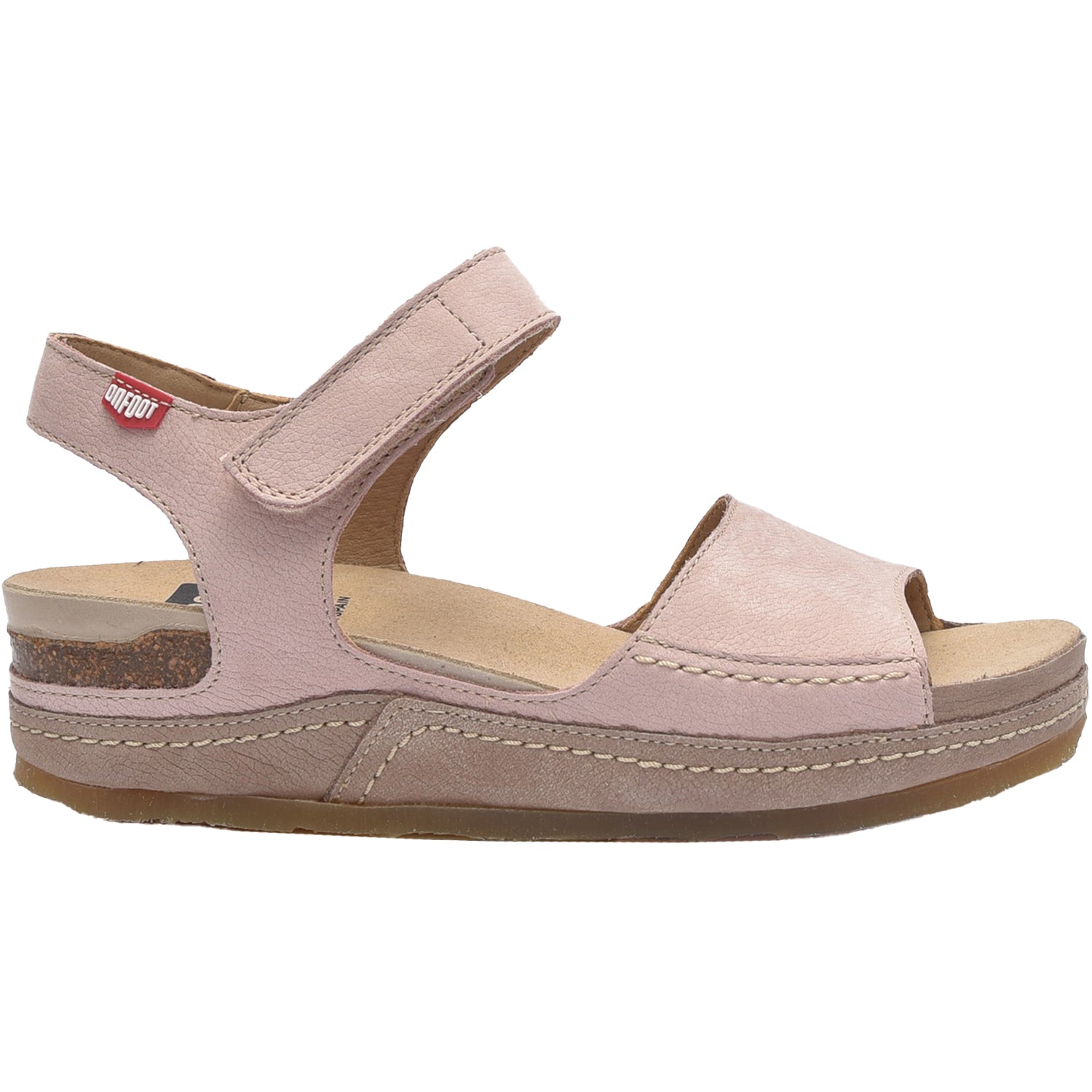 Womens On foot On Foot - Casitas 240 Vegas Women's Sandals Rose Suede Rose Suede