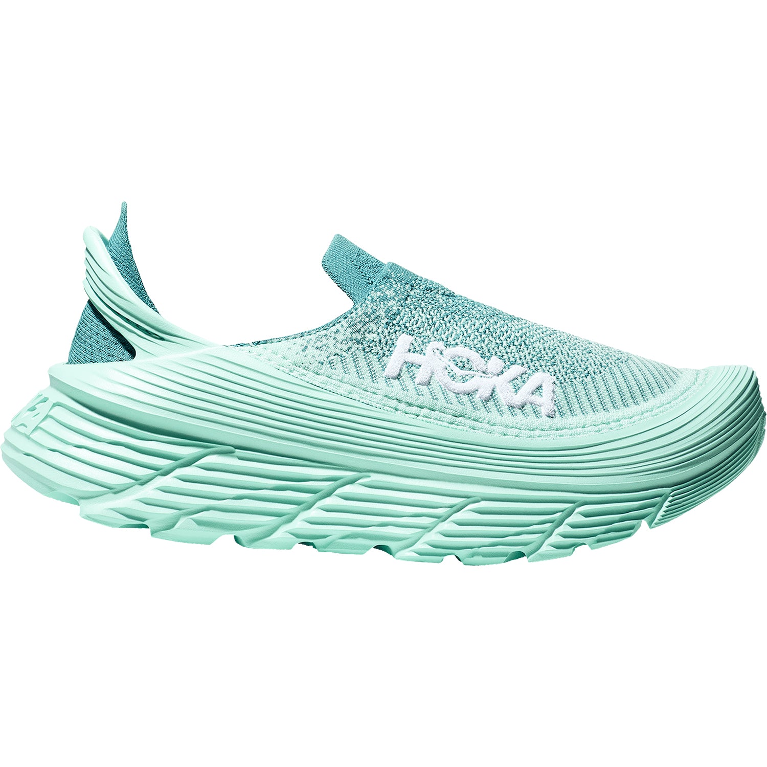 Unisex Hoka one one Hoka Restore TC Unisex Slip On Shoes Ocean Mist/Sunlit Ocean Mesh Ocean Mist/Sunlit Ocean Mesh