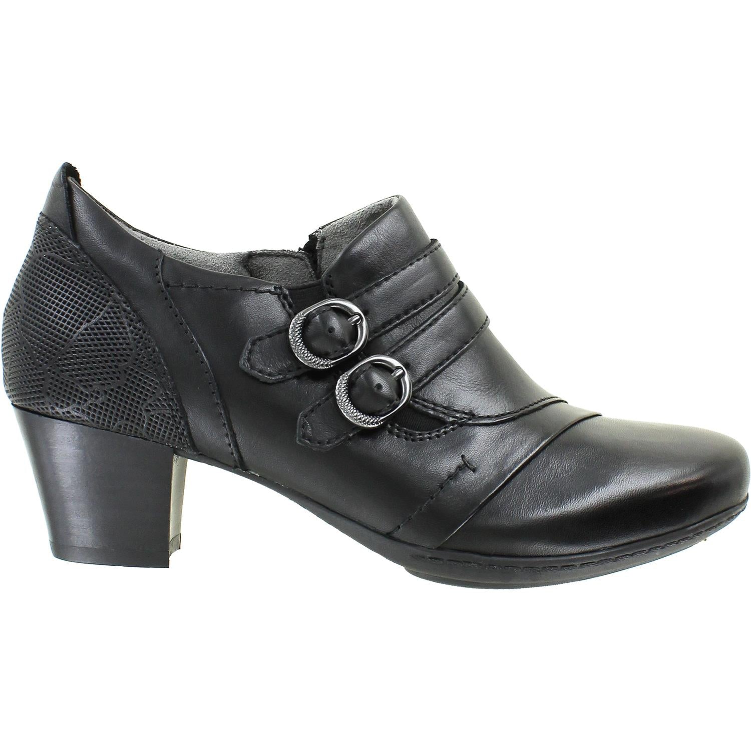 Womens Earth Women's Earth Toronto Black Soft Calf Leather Black Soft Calf Leather