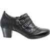 Womens Earth Women's Earth Toronto Black Soft Calf Leather Black Soft Calf Leather
